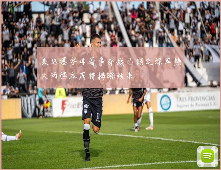 美记曝字母哥争夺战已锁定绿军热火两强本周将揭晓结果